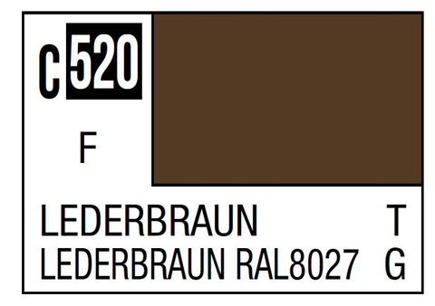 A Mr. Color C520 Lederbraun - 10ml priced at $3.99 available from Echelon Hobbies