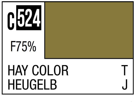 A Mr. Color C524 Hay Color - 10ml priced at $3.99 available from Echelon Hobbies