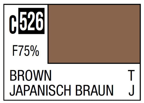 A Mr. Color C526 Brown - 10ml priced at $3.99 available from Echelon Hobbies