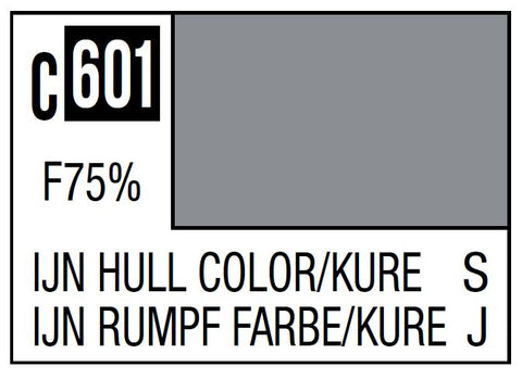 A Mr. Color C601 IJN Hull Color (Kure) - 10ml priced at $3.99 available from Echelon Hobbies