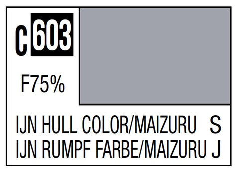 A Mr. Color C603 IJN Hull Color (Maizuru) - 10ml priced at $3.99 available from Echelon Hobbies