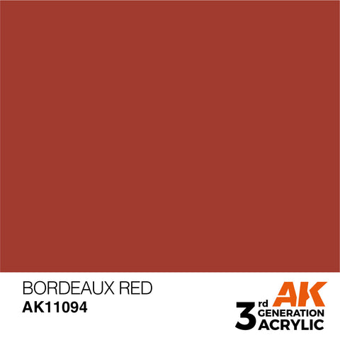 A Bordeaux Red priced at $4.99 available from Echelon Hobbies