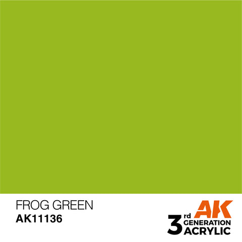 A Frog Green priced at $4.99 available from Echelon Hobbies