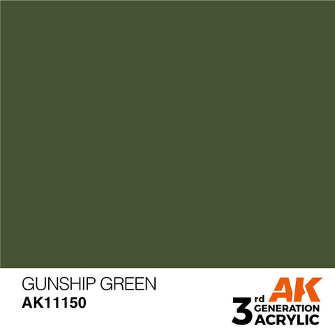 A Gunship Green priced at $4.99 available from Echelon Hobbies