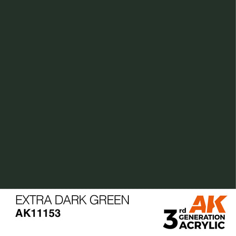 A Extra Dark Green priced at $4.99 available from Echelon Hobbies