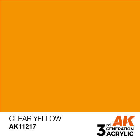 A 3G Clear Yellow priced at $4.99 available from Echelon Hobbies