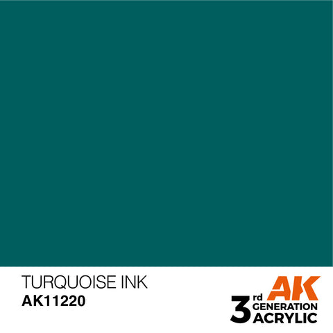 A Turquoise – Ink priced at $4.99 available from Echelon Hobbies