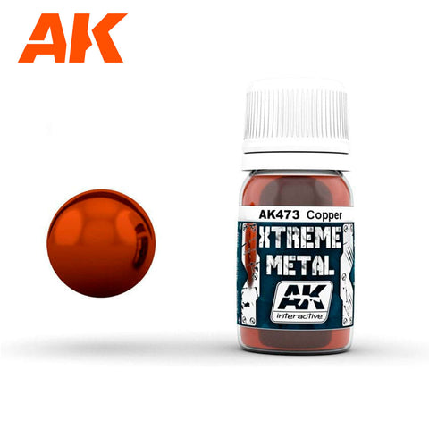 A Xtreme Metal Copper 30ml priced at $10.99 available from Echelon Hobbies