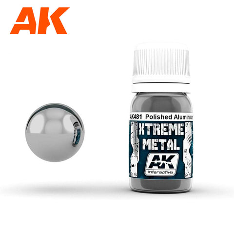 A Xtreme Metal Polished Aluminium 30ml priced at $10.99 available from Echelon Hobbies