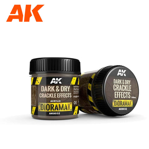 A Dark & Dry Crackle Effects 100ml priced at $14.99 available from Echelon Hobbies