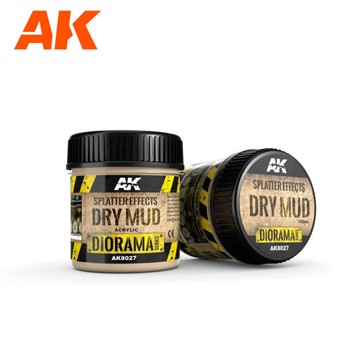 A Splatter Effects Dry Mud 100ml priced at $14.99 available from Echelon Hobbies