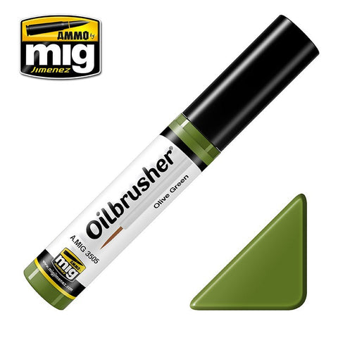 A Oilbrusher Olive Green priced at $6.49 available from Echelon Hobbies