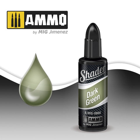 A Shader Dark Green priced at $4.99 available from Echelon Hobbies