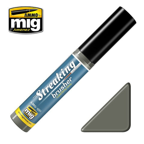 A Streakingbrusher Cold Dirty Grey priced at $6.49 available from Echelon Hobbies