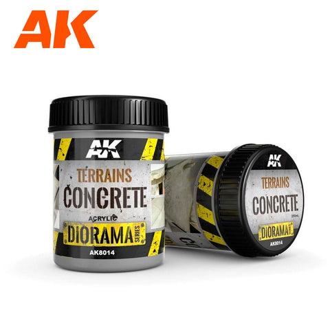 A Terrains Concrete 250ml priced at $19.99 available from Echelon Hobbies