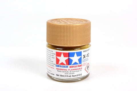 A X-12 GOLD LEAF priced at $3.99 available from Echelon Hobbies