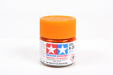 A X-26 CLEAR ORANGE priced at $3.99 available from Echelon Hobbies