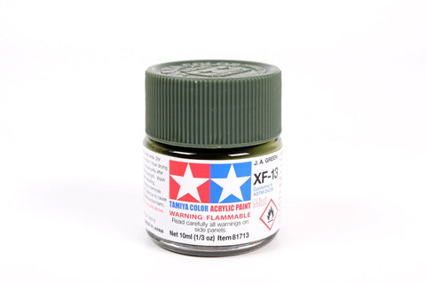 A XF-13 FLAT DARK GREEN priced at $3.99 available from Echelon Hobbies